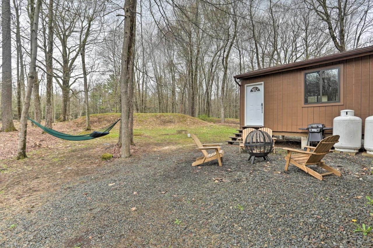 Bear Den Rustic Pocono Lake Home With Game Room! Ngoại thất bức ảnh